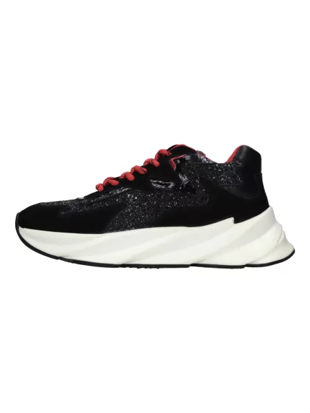 Sneakersy Elena Iachi skórzane czarne