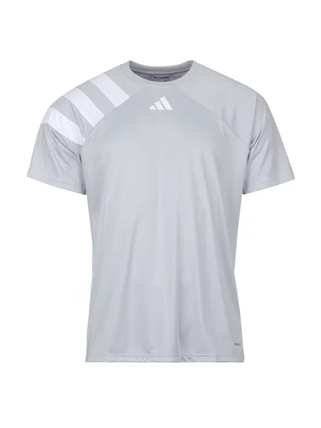 Majica Adidas od jersey siva