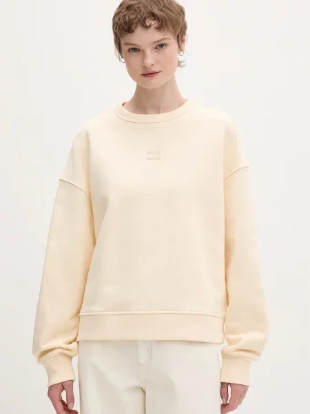 Tommy Jeans bluza beżowa