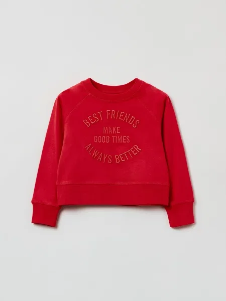 Дитячий Світшот OVS рожевий