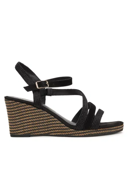 Tamaris Espadrilky černá