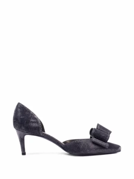 Pantofi cu toc Stuart Weitzman cu funde negru