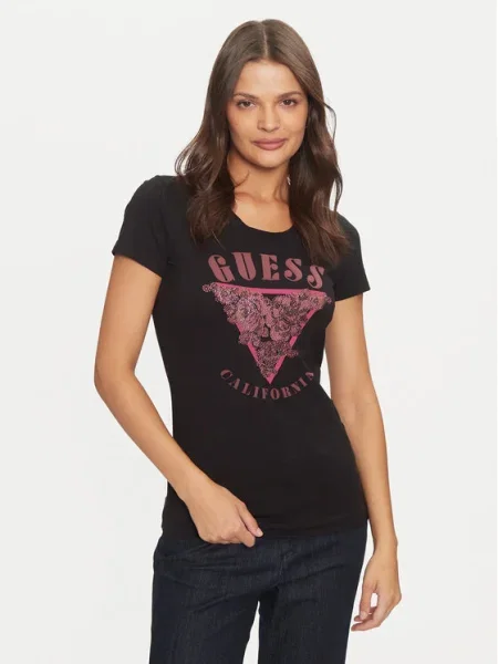 Тениска Guess черно