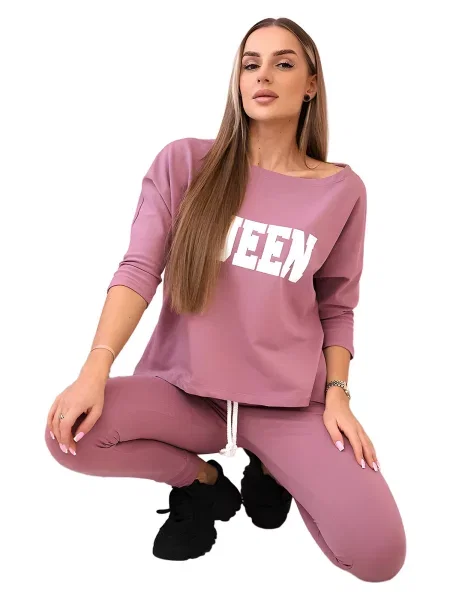 Kalhoty Kesi růžové