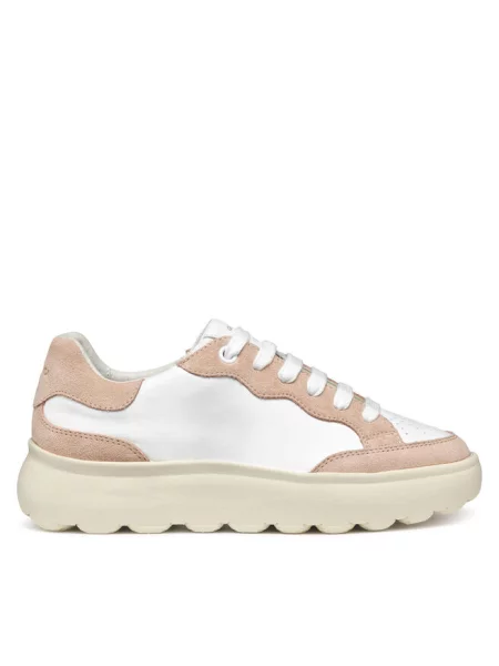 Sneakersy Geox białe
