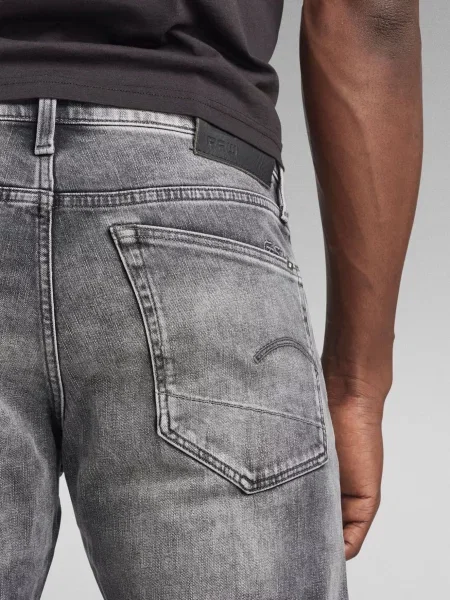 Завужені прямі джинси G-star Raw сірі