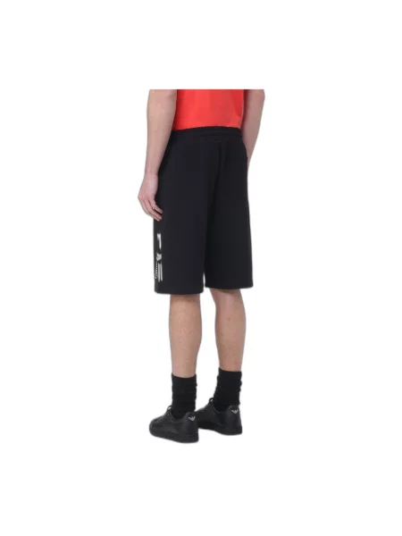 Spodenki sportowe Emporio Armani Ea7 czarne