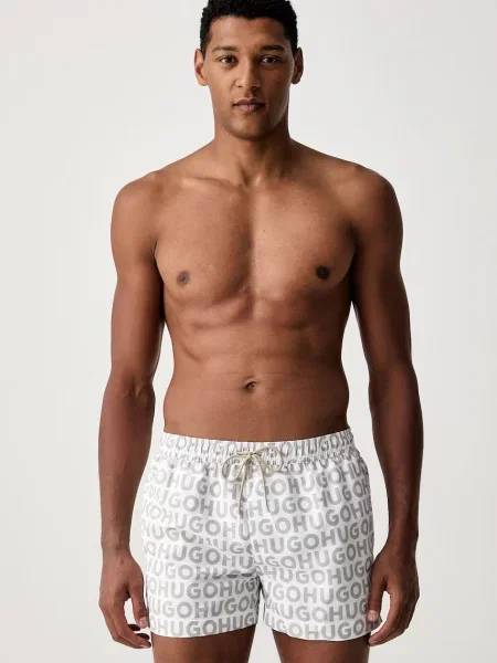 HUGO pantaloni scurți de baie pentru bărbați KALY_Swim short bej