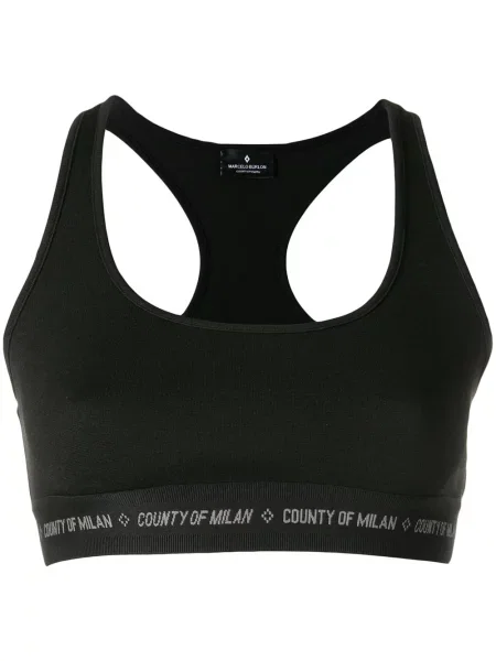 Sutien sport County Of Milan cu autograf negru