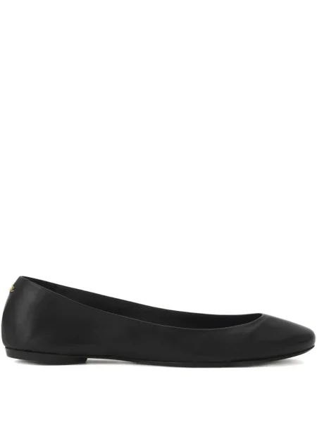 Balerini Lanvin din piele negru