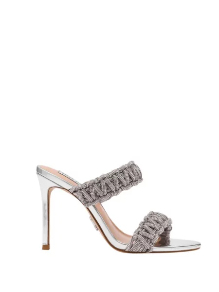 Klapki mules Steve Madden szare