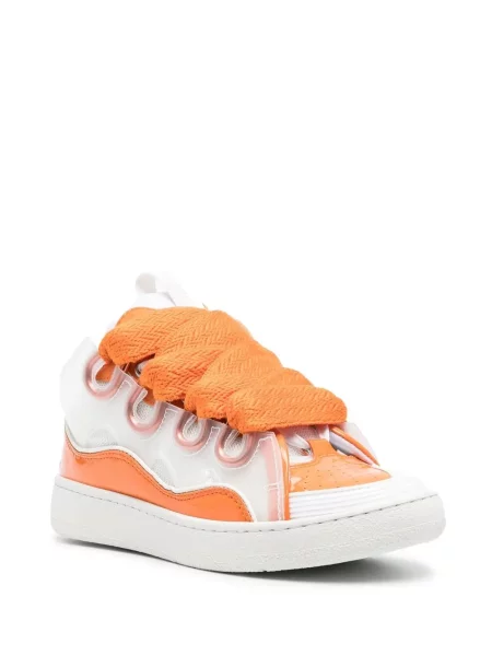 Sneakerși Lanvin portocaliu