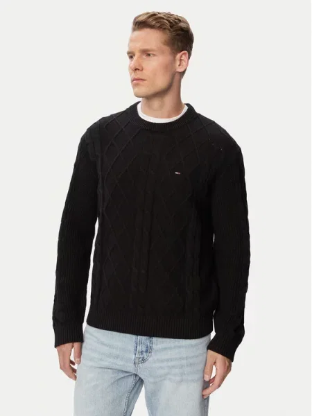 Svetr Tommy Jeans černý