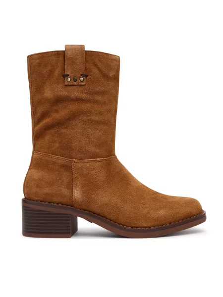 Μποτάκια Clarks Digby Slouch καφέ