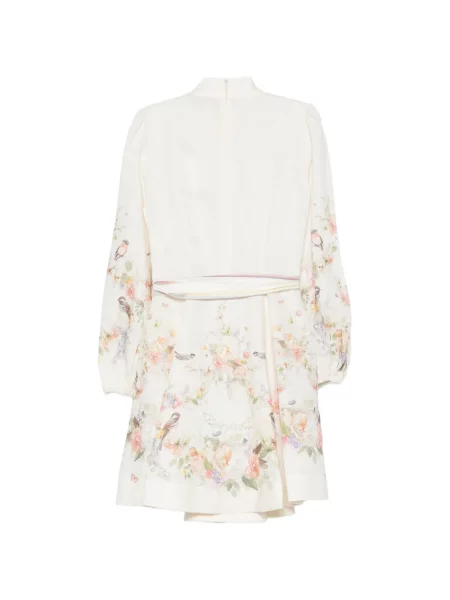 Rochie mini Zimmermann cu model floral cu imagine