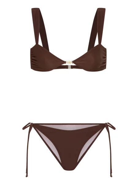 LSCN by LASCANA Costum de baie două piese ciocolatiu