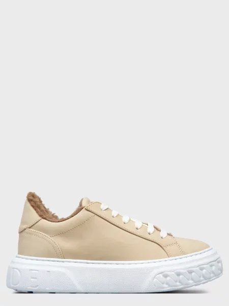 Кеды Casadei бежевые