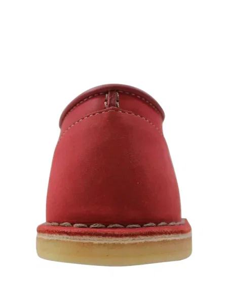 Ниски обувки Clarks Originals с дантела червено