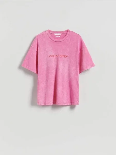 Reserved Tricou din roz