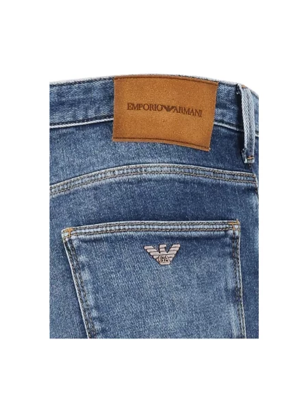 Jeansy Emporio Armani niebieskie