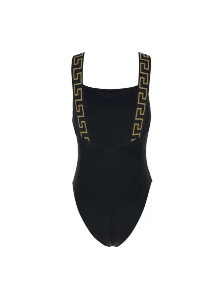 Stroj jednoczęściowy Versace czarny