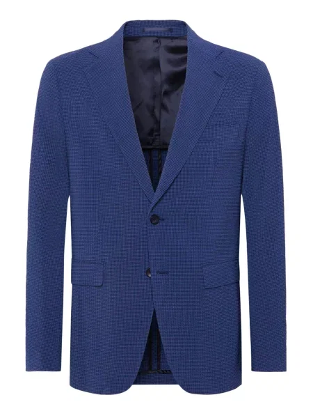 Boggi Milano Sacou cobalt albastru