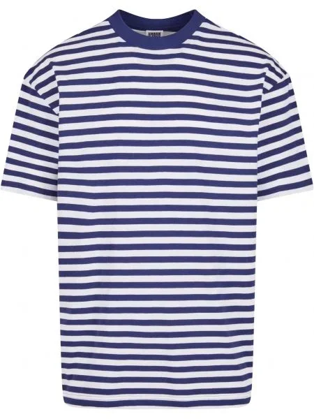 Tricou Urban Classics cu dungi alb