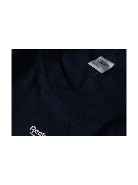 Trčanje grafički majica Reebok Sport kratki rukavi plava