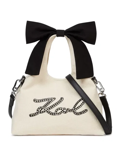 Shopper torbica Karl Lagerfeld s mašnom