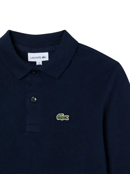 Koszulka polo dziecięca Lacoste niebieska