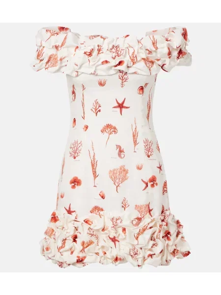 Rochie de in Agua By Agua Bendita de in cu imagine alb