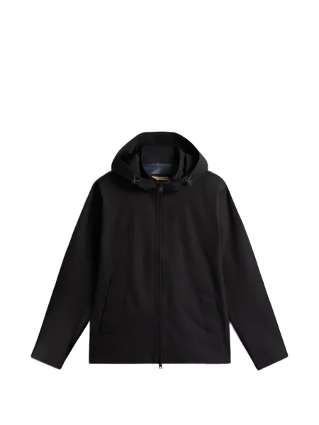 Geacă Woolrich cu glugă negru
