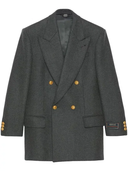 Geacă Gucci de lână gri