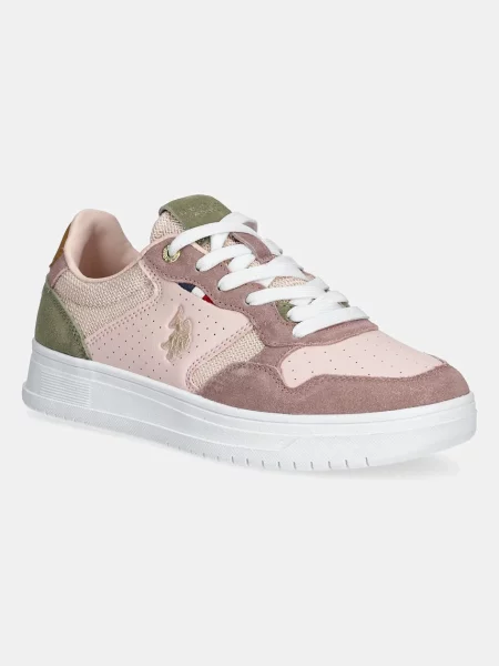 Маратонки U.S. Polo Assn. KOSMO розово