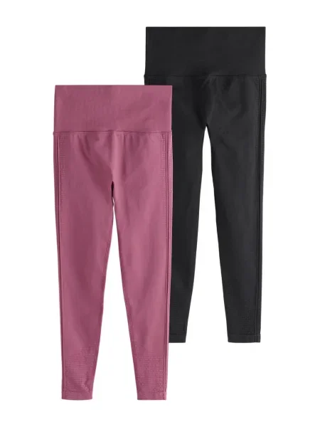 Next Leggings mauve negru