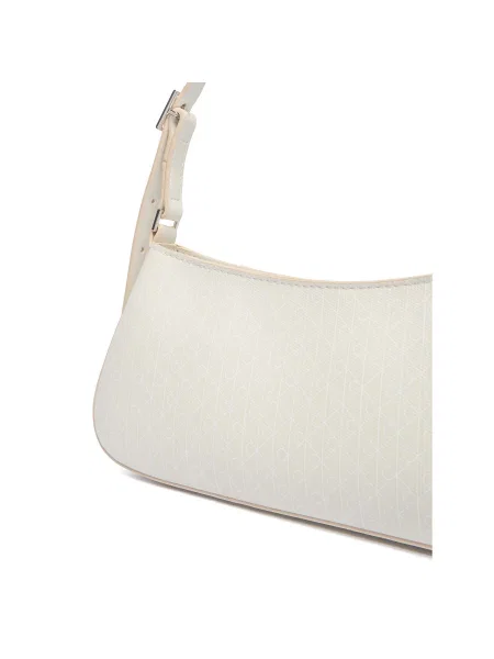 Calvin Klein Torba za čez ramo / volneno bela
