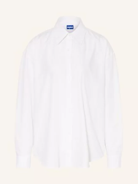 Hugo Blue Koszula Oversize Elisana weiss biała