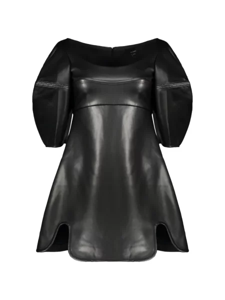 Rochie mini Ellery evazată negru