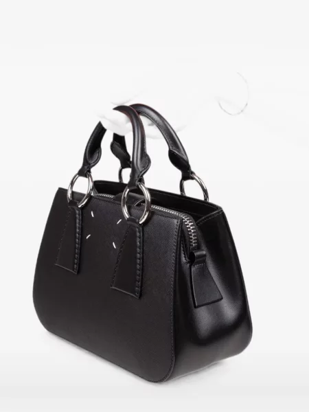 Geantă shopper Maison Margiela din piele negru