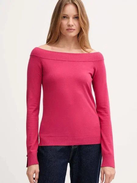 Светр United Colors of Benetton легкий рожевий