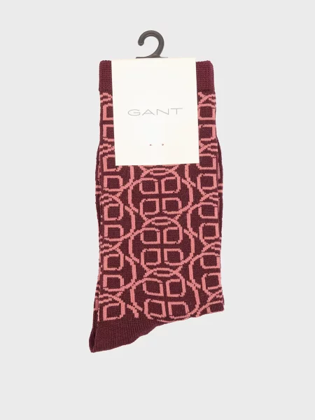 Носки Gant бордовые