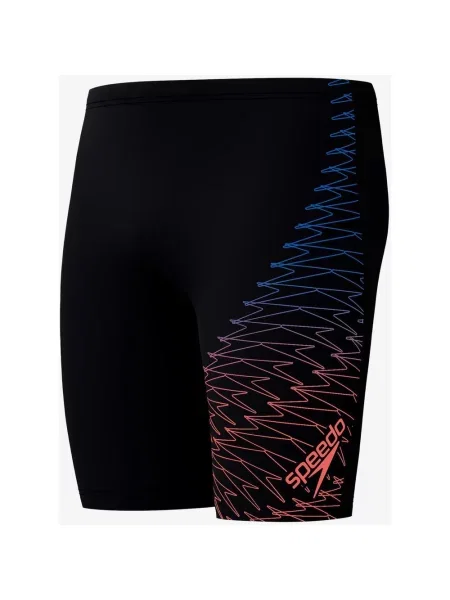 Kąpielówki Speedo Medley Logo Jammer czerwone niebieskie 28 czarne