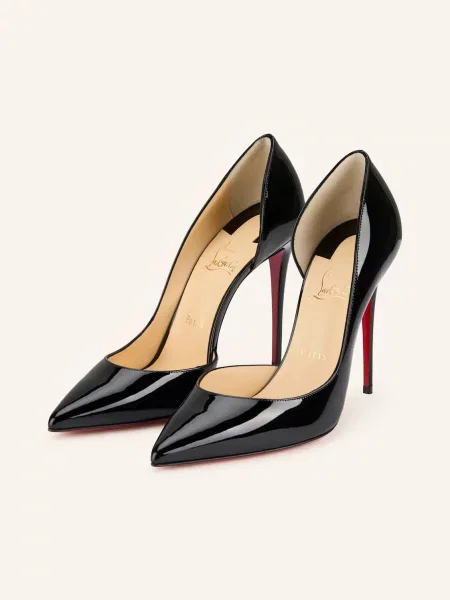 Christian Louboutin Lakované Lodičky Iriza black černé