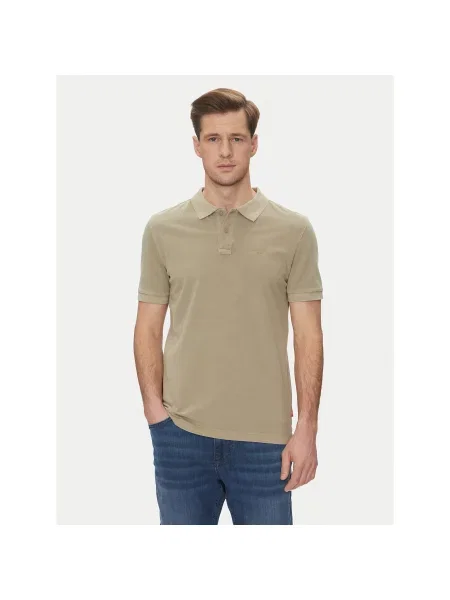 JOOP! Jeans Поло 15 Modern Fit бежевий