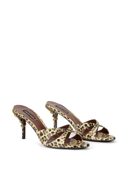 Sandale Roberto Cavalli cu imagine cu model leopard