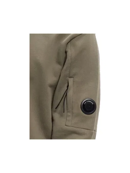 Lniana bluza C.p. Company zielona
