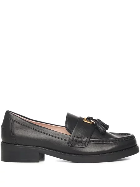 Pantofi loafer Coccinelle fără toc negru