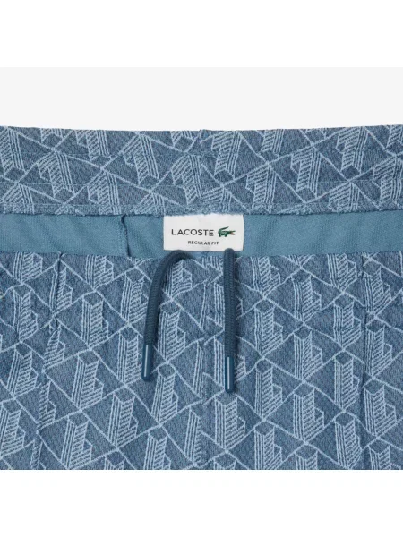 Спортивные штаны Lacoste голубые