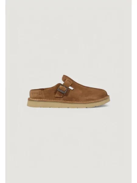 Usnjene natikači Clarks rjava