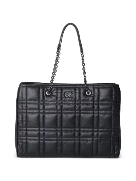 Matlasat colier Calvin Klein negru